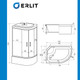 Миниатюра изображения товара Душевая кабина Erlit ER3512TPL-C3-RUS