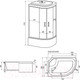 Миниатюра изображения товара Душевая кабина Erlit ER3512TPL-C3-RUS