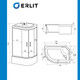Миниатюра изображения товара Душевая кабина Erlit ER3512TPR-C4-RUS