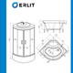 Миниатюра изображения товара Душевая кабина Erlit ER3508TP-C3-RUS