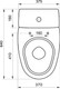 Миниатюра изображения товара Унитаз напольный Santeri Форвард 1P2052S0000BF