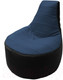 Миниатюра изображения товара Бескаркасное кресло Flagman Трон Т1.3-09 (синий/черный)
