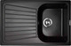 Миниатюра изображения товара Мойка кухонная Zigmund & Shtain Klassisch 790 (черный базальт)