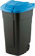 Миниатюра изображения товара Контейнер для мусора Curver 12900-857-60 / 214127 (110л, черный/голубой)