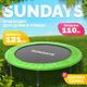Миниатюра изображения товара Батут Sundays D121 (зеленый)