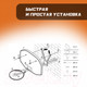 Миниатюра изображения товара Баскетбольный щит Sundays ZY-006