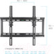 Миниатюра изображения товара Кронштейн для телевизора Kromax Ideal-4 (черный)