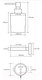 Миниатюра изображения товара Дозатор для жидкого мыла Bemeta 104109115