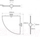 Миниатюра изображения товара Полка для ванной Bemeta 104102015