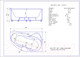 Миниатюра изображения товара Ванна акриловая Aquatek Вега 170x105 R (c экраном)
