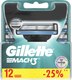 Миниатюра изображения товара Набор сменных кассет Gillette Mach3 (12шт)