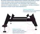 Миниатюра изображения товара Ванна стальная ВИЗ Reimar 140x70x40 (с ножками)