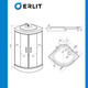 Миниатюра изображения товара Душевая кабина Erlit ER3508P-C3-RUS