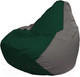 Миниатюра изображения товара Бескаркасное кресло Flagman Груша Мини L Г0.1-61 (темно-зеленый/серый)