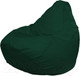 Миниатюра изображения товара Бескаркасное кресло Flagman Груша Макси XXL Г2.1-05 (темно-зеленый)