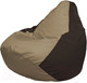 Миниатюра изображения товара Бескаркасное кресло Flagman Груша Макси XXL Г2.1-93 (темно-бежевый/коричневый)