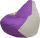 Миниатюра изображения товара Бескаркасное кресло Flagman Груша Макси XXL Г2.1-113 (сиреневый/белый)
