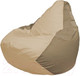Миниатюра изображения товара Бескаркасное кресло Flagman Груша Макси XXL Г2.1-136 (светло-бежевый/темно-бежевый)