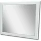 Миниатюра изображения товара Зеркало Гамма 60.2 (белый, 600x500)