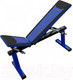 Миниатюра изображения товара Скамья многофункциональная Формула здоровья Дельта-01 (синий/черный)