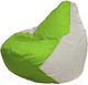 Миниатюра изображения товара Бескаркасное кресло Flagman Груша Мини L Г0.1-183 (салатовый/белый)
