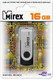 Миниатюра изображения товара USB flash накопитель Mirex Swivel Rubber Black 16GB (13600-FMURUS16)
