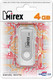 Миниатюра изображения товара USB flash накопитель Mirex Swivel White 4GB / 13600-FMUSWT04