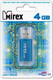 Миниатюра изображения товара USB flash накопитель Mirex Unit Aqua 4GB (13600-FMUAQU04)