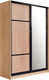 Миниатюра изображения товара Шкаф-купе Евва 16 SSG.02 / АЭП ШК.2 01 (сонома/венге глянец)