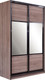 Миниатюра изображения товара Шкаф-купе Евва 14 TTG.01 / АЭП ШК.2 02 (трюфель/ венге глянец)