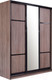 Миниатюра изображения товара Шкаф-купе Евва 18 TTG.02 / АЭП ШК.3 03 (трюфель/венге глянец)