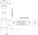Миниатюра изображения товара Сифон Ани Пласт Ани C0115