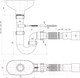 Миниатюра изображения товара Сифон Ани Пласт Ани DR0115