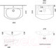 Миниатюра изображения товара Умывальник Sanita Лагуна 65 LGN65SAWB01