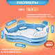 Миниатюра изображения товара Надувной бассейн Intex Swim Center / 56475 (229x229x66)