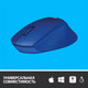 Миниатюра изображения товара Мышь Logitech M330 / 910-004910 (синий)