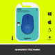 Миниатюра изображения товара Мышь Logitech M280 910-004290 / 910-004309 (синий)