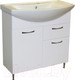 Миниатюра изображения товара Тумба под умывальник СанитаМебель Камелия-67.51к Д2 (белый)