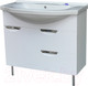 Миниатюра изображения товара Тумба под умывальник СанитаМебель Эмили-601.900 (белый)