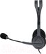 Миниатюра изображения товара Наушники-гарнитура Logitech Stereo Headset H111 981-000593 / 981-000594