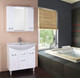 Миниатюра изображения товара Шкаф с зеркалом для ванной Onika Балтика 80.01 (208024)
