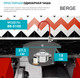 Миниатюра изображения товара Мойка кухонная Berge BR-5100 (графит)