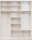 Миниатюра изображения товара Шкаф-купе Евва 18 BBZ.02 / АЭП ШК.3 03 (Бодега/жемчуг зерно)