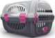 Миниатюра изображения товара Переноска для животных Georplast Rhino 10569 (темно-серый/серый/розовый)