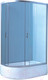 Миниатюра изображения товара Душевой уголок Coliseum Satriya T-120 R (матовое стекло)