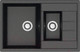 Миниатюра изображения товара Мойка кухонная Berge BR-7612 (черный)