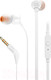 Миниатюра изображения товара Наушники-гарнитура JBL Tune 110 / JBLT110WHT (белый)