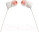 Миниатюра изображения товара Наушники-гарнитура JBL Tune 110 / JBLT110WHT (белый)
