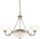 Миниатюра изображения товара Люстра Arte Lamp Windsor White A3777LM-3-2AB