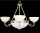 Миниатюра изображения товара Люстра Arte Lamp Windsor White A3777LM-3-2AB
